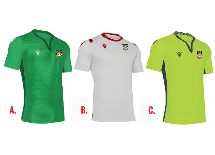 Wrexham 2019/20 Errea Away Kit Vote #WrexhamAFC #Wrexham #PickTheKit