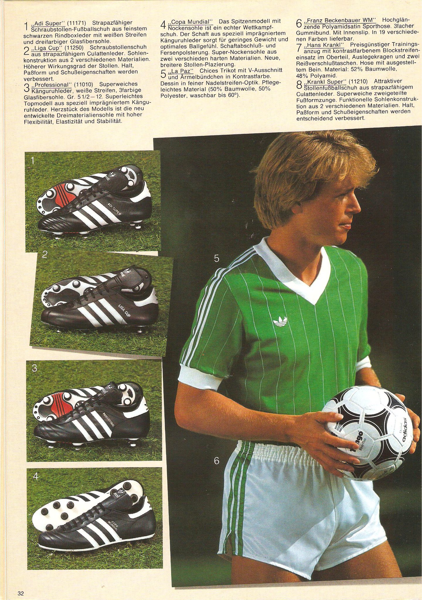 Afwezigheid Beperkt inhoud 1983 Adidas Catalogue Pages - Football Shirt Culture - Latest Football Kit  News and More