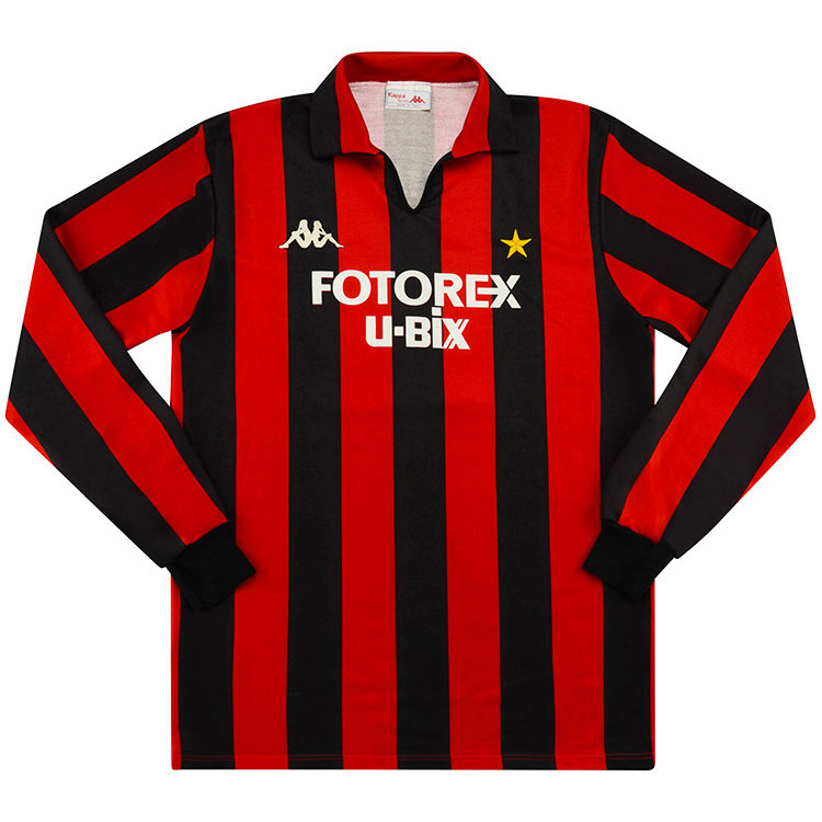 AC Milan 1986-87 Home Shirt