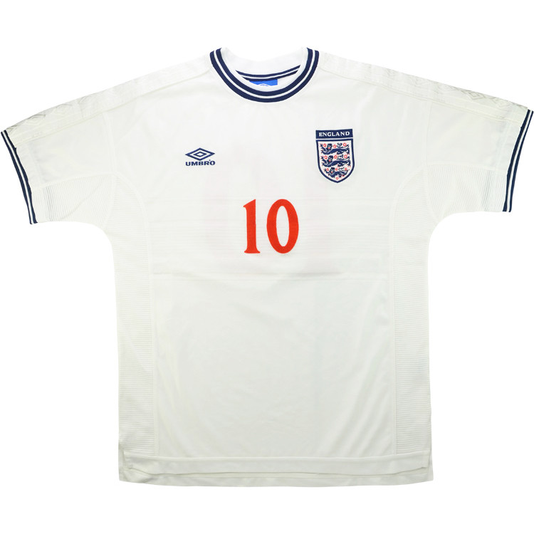 England 1999-01 Match Issue Home Shirt