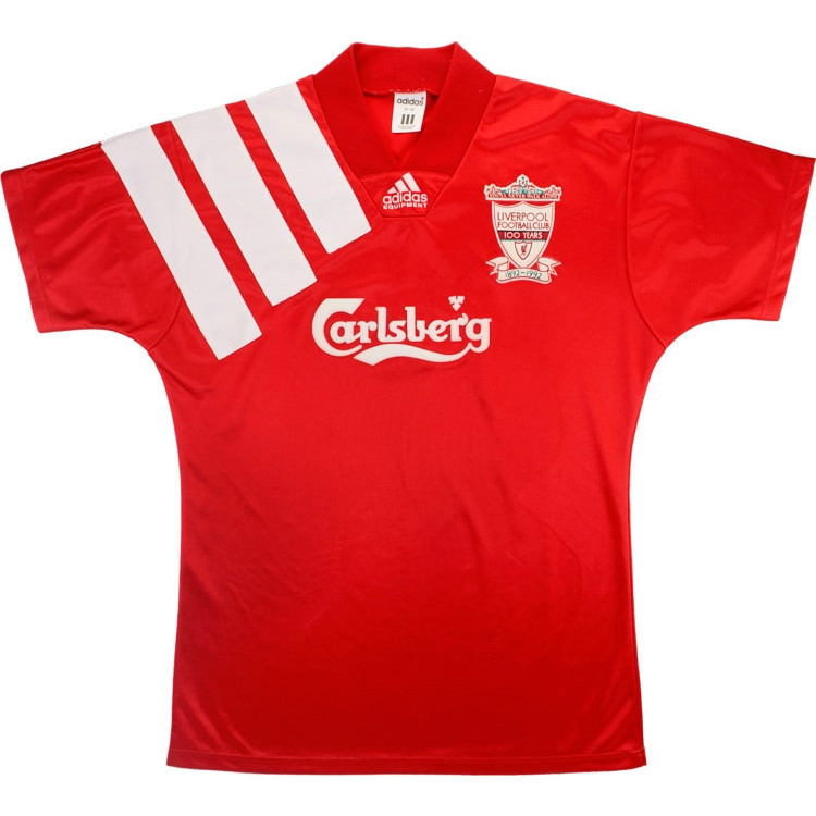Liverpool 1992-93 Centenary Home Shirt