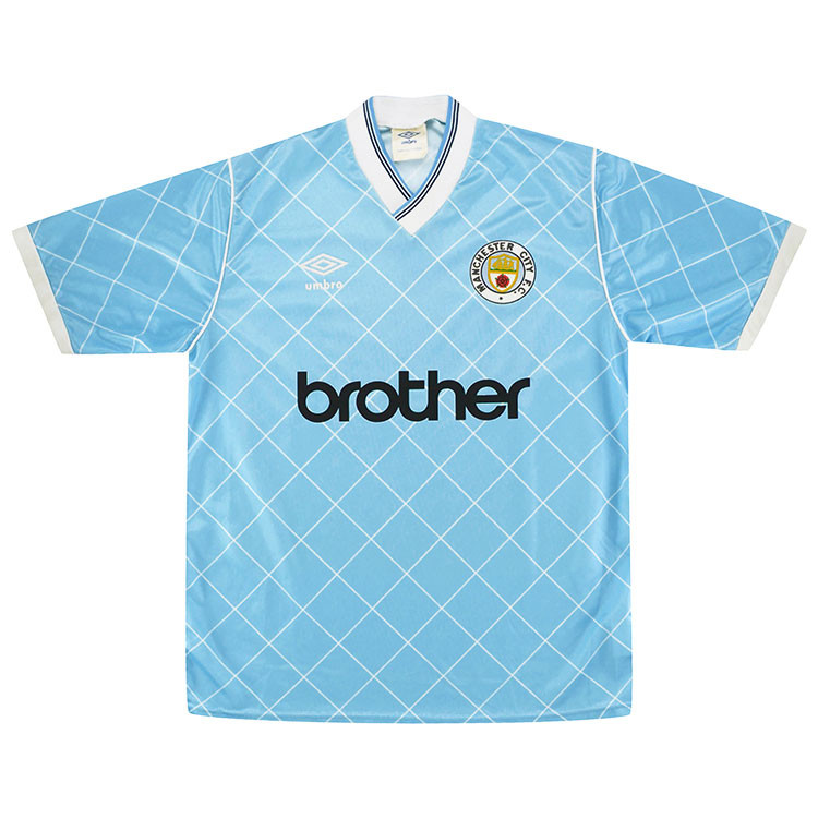 Manchester City 1987-89 Home Shirt