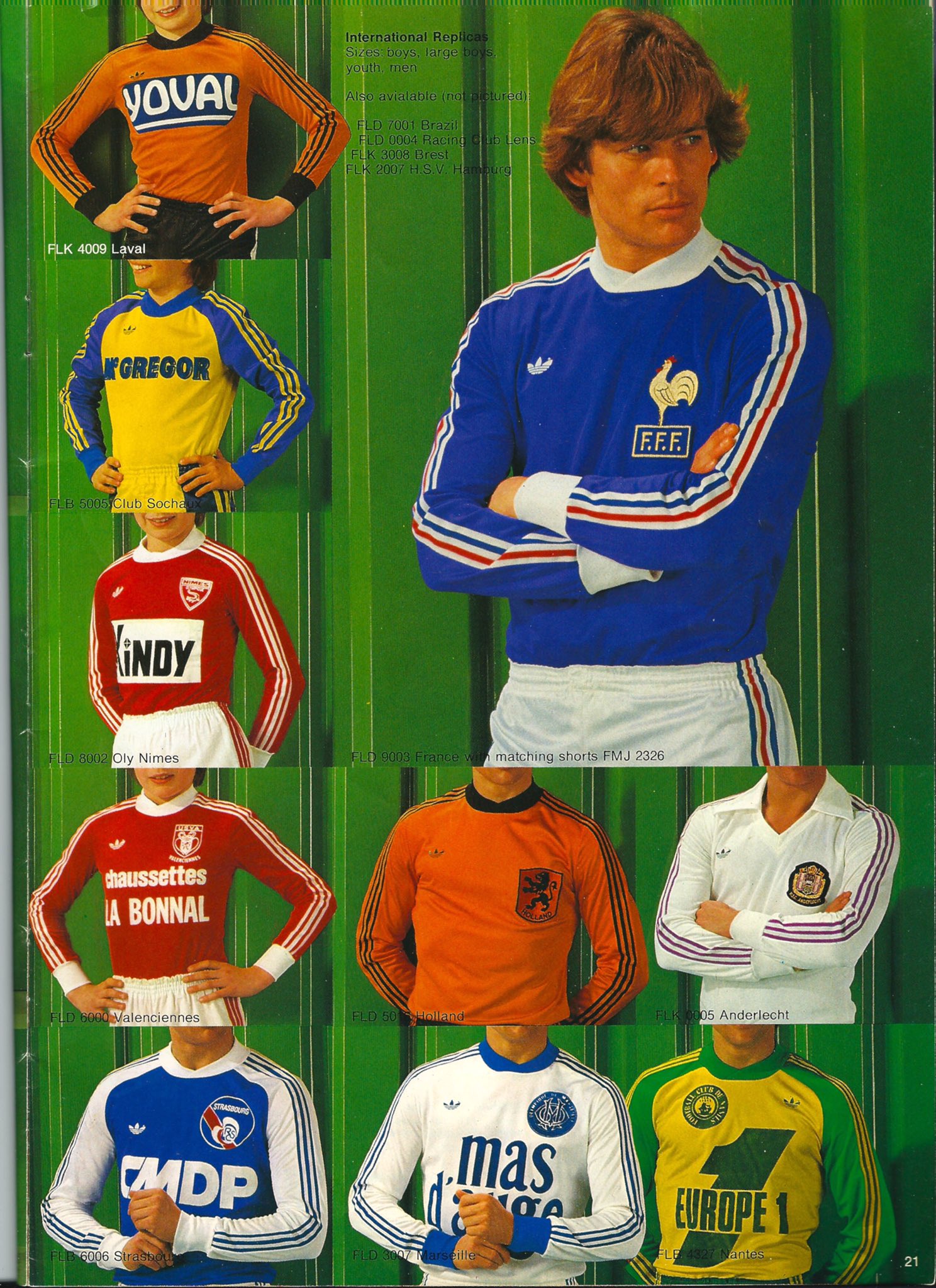 Rendition hjemmelevering Sædvanlig Adidas 1980/81 Catalogue Pages - Football Shirt Culture - Latest Football  Kit News and More