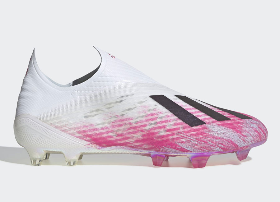 Adidas X 19+ FG Uniforia - Cloud White / Core Black / Shock Pink #footballboots #adidasfootball