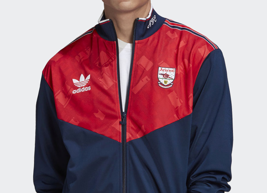 arsenal adidas retro jacket