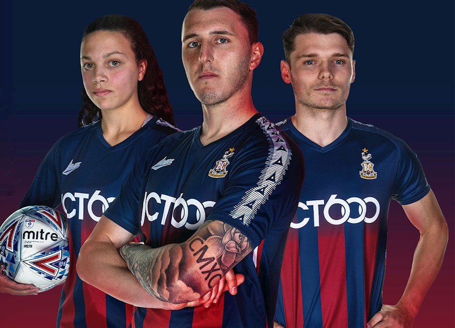 Bradford City 2020-21 Avec Away Kit #BradfordCity #BCAFC #CityForAll #AvecSport
