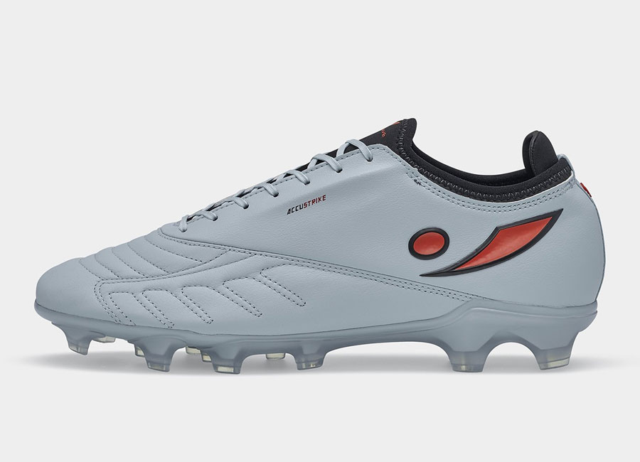 Concave Halo + KL FG - Pastel Blue / Black/ Cherry Tomato #ConcaveFootball #footballboots