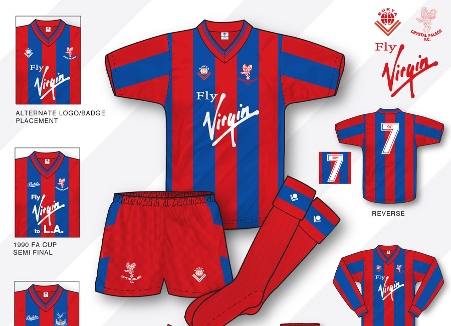 An in-depth look: Crystal Palace 1988-90 Home Kit