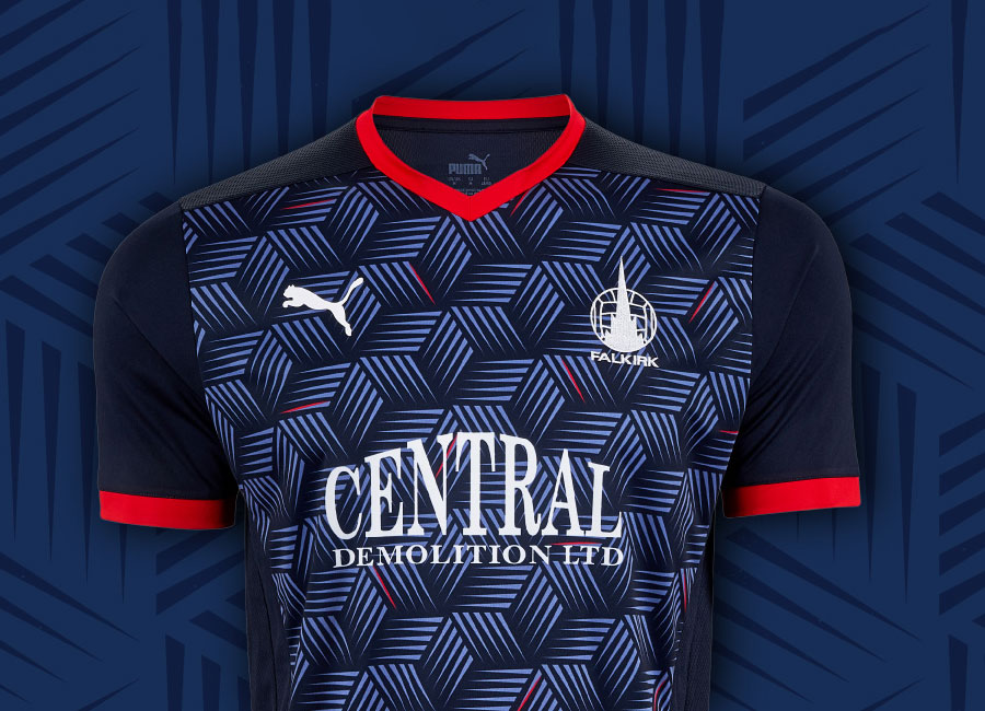 Falkirk 2020-21 Puma Home Kit #FalkirkFC #Falkirk #pumafootball