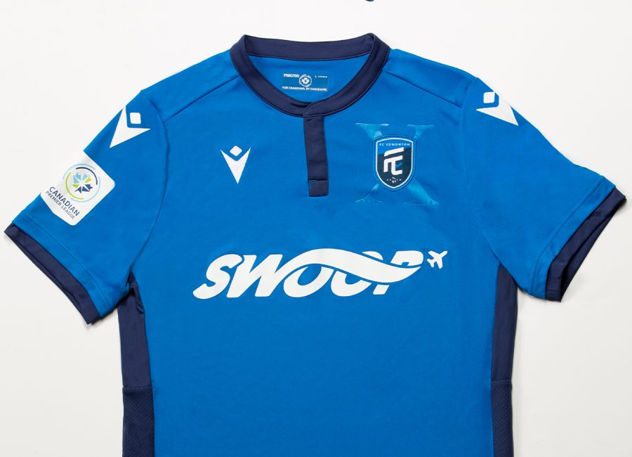 FC Edmonton 2020 Macron Home Kit #FCEdmonton #FCEd #CanPL #footballshirt