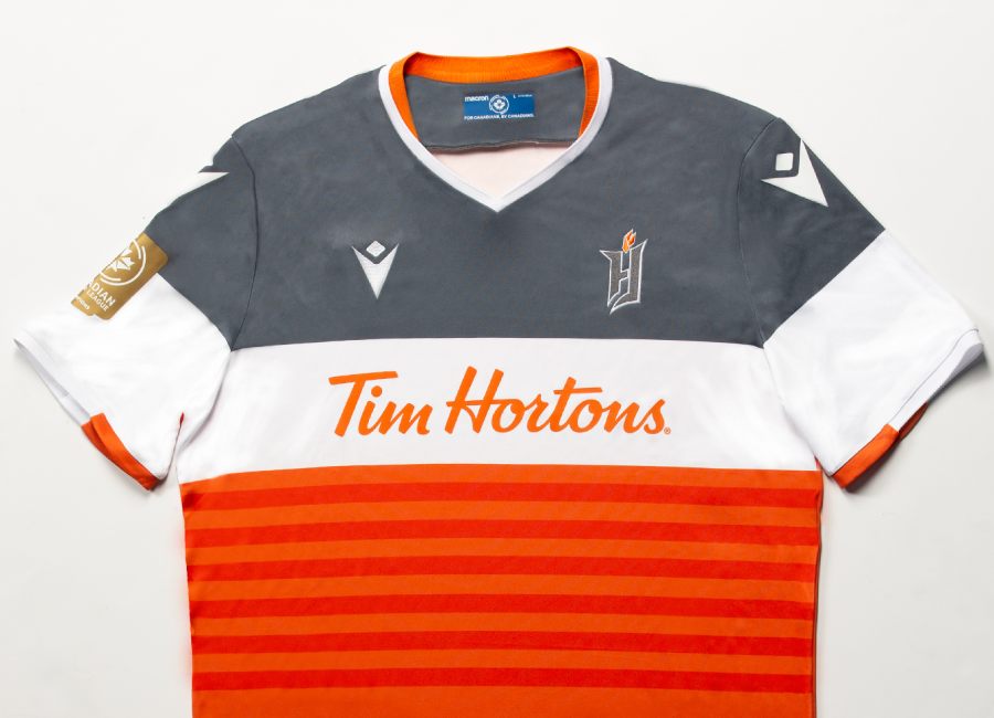 Forge FC 2020 Macron Home Kit #ForgeFC #ForgeFCHamilton #CanPL #footballshirt