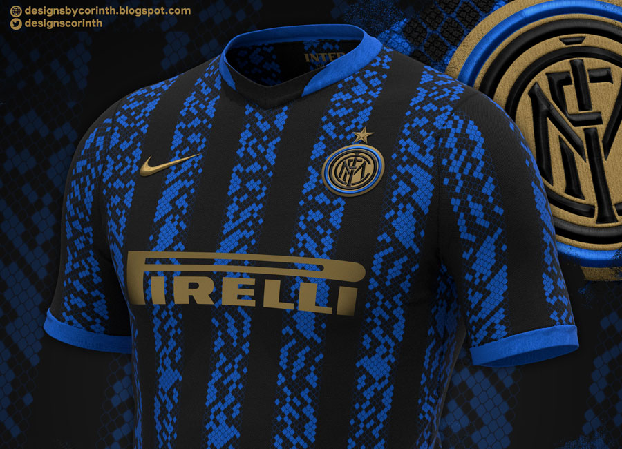 Inter Milan 2021-22 Home Kit Prediction