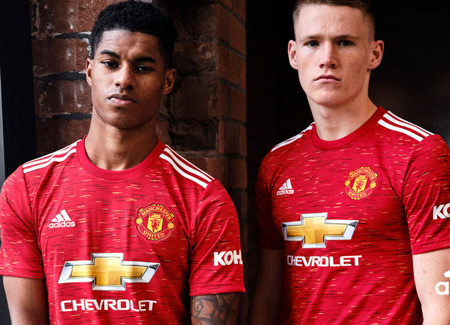 Manchester United FC Home Shirt 2020/2021 Boys Official Football Kit 