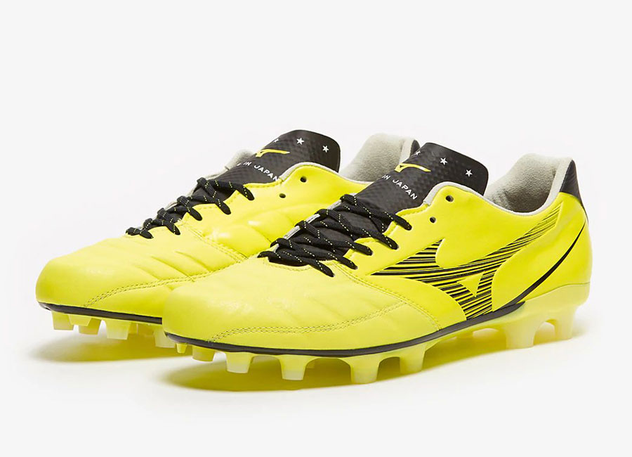 Mizuno Rebula Cup Made In Japan FG - Safety Yellow / Black
