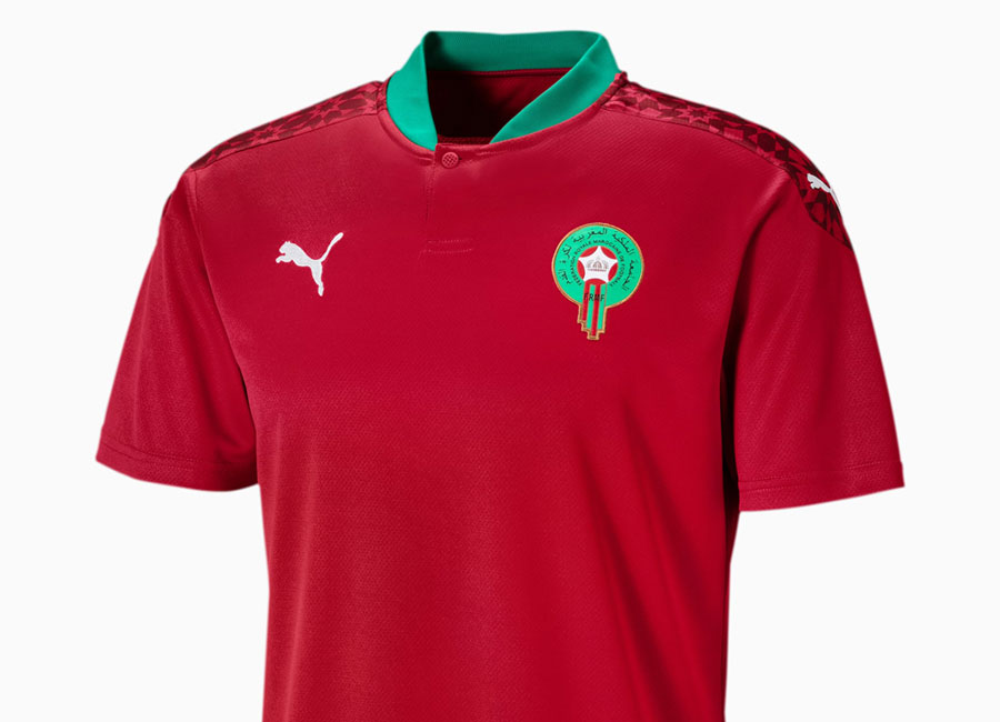 Morocco 2020-21 Puma Home Shirt #morocco #pumafootball