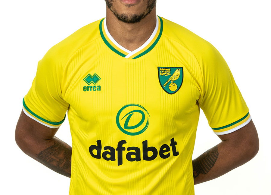 Norwich City Adult Home Shirt 20-21 Errea Brand New Tags 