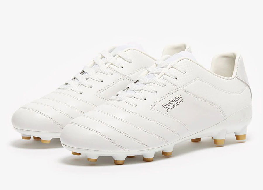 Pantofola d'Oro Starlight FG - White / White - Football Shirt Culture
