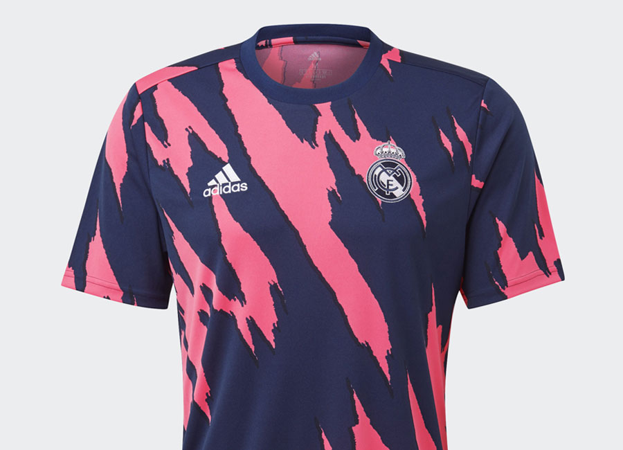 Real Madrid 2020-21 Adidas Pre-Match Jersey - Dark Blue | Equipment