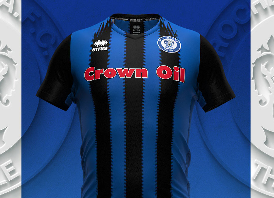 Rochdale 2020-21 Errea Home Kit #RAFC #TeamRochdale #UpTheDale #RochdaleAFC