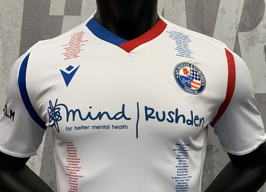 Rushden & Diamonds 2020-21 Macron Home Kit #AFCRD #macronsport