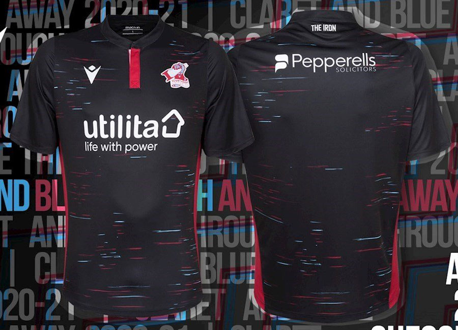 Scunthorpe United 2020-21 Macron Away Kit #ScunthorpeUnited #UTI #IRON