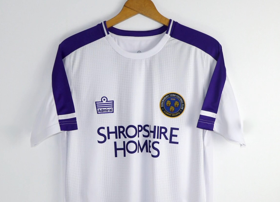 Shrewsbury Town 2020-21 Admiral Away Kit #ShrewsburyTown #Salop