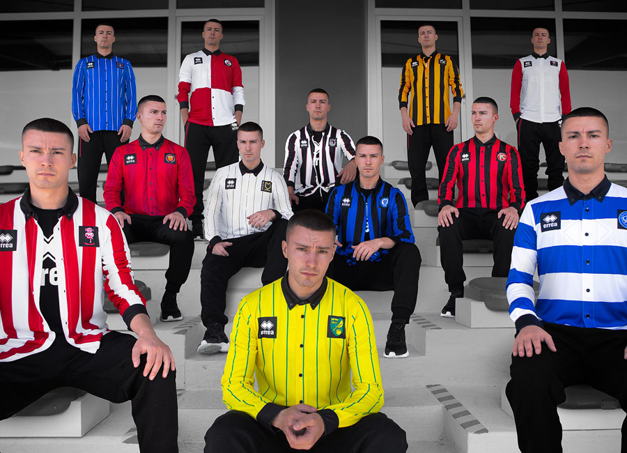 The English Teams by Erreà #englishfootball #footballshirts