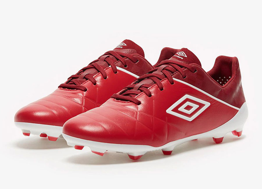Umbro Medusæ III Pro FG - Toreador / White / Merlot #footballboots #umbro