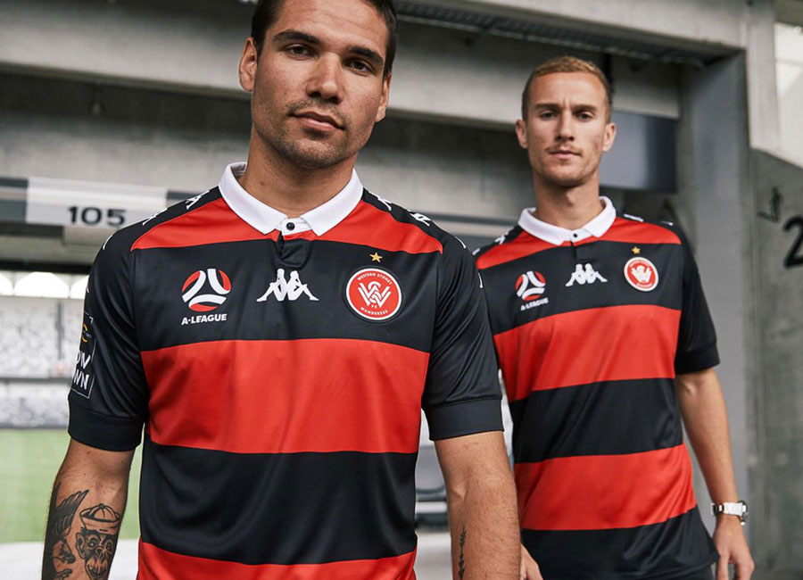 Western Sydney Wanderers 2020-21 Kappa Home Kit #WesternSydneyWanderers #WSW #ALeague #kappasport