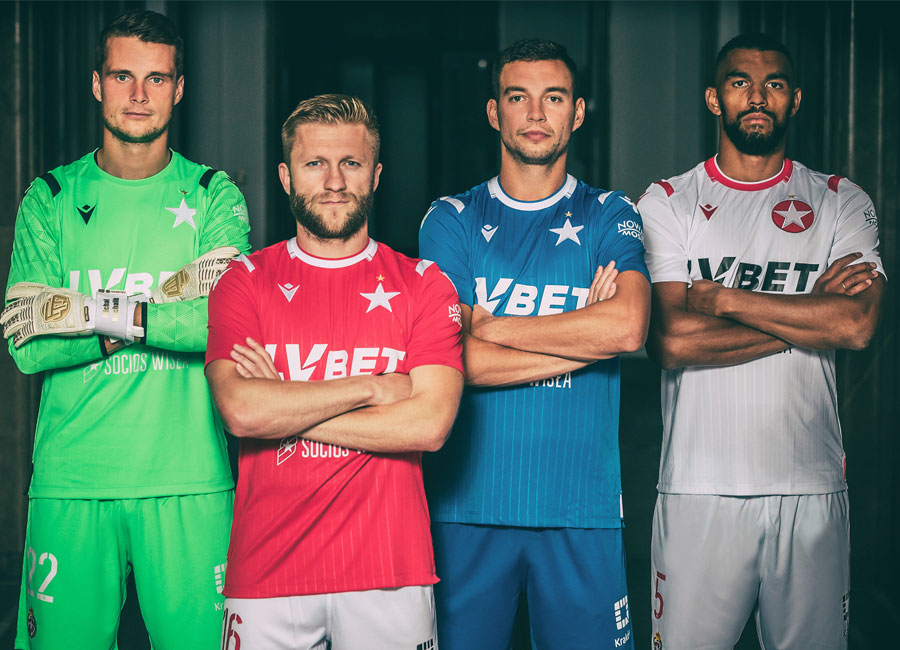 Wisła Kraków 2020-21 Macron Home, Away and Third Kits #WisłaKraków #macronsports