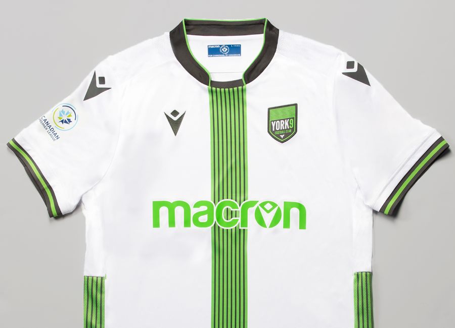 York9 FC 2020 Macron Home Kit #York9FC #UniteYork #CanPL #footballshirt