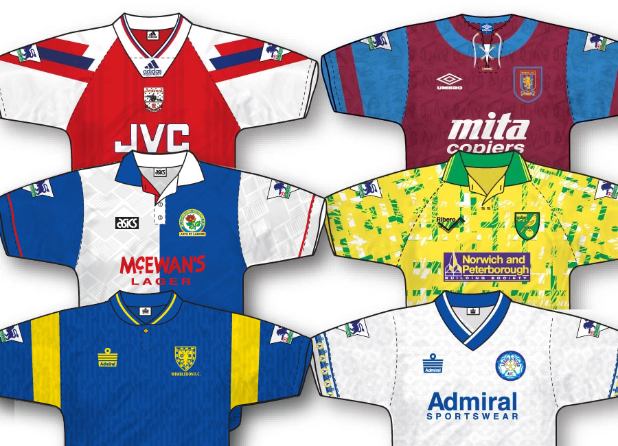 Why 1992 was the best year there's ever been for football kits