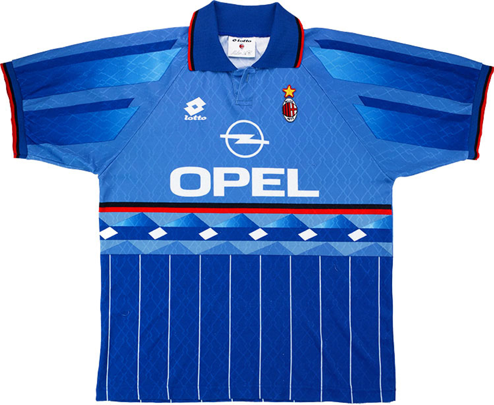 AC Milan 1995-96 Fourth Shirt #ACMilan #forzamilan #shirtcollector
