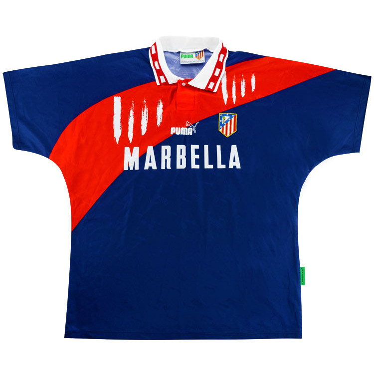 Atletico Madrid 1994-95 Away Shirt #AtleticoMadrid #Atleti #shirtcollector