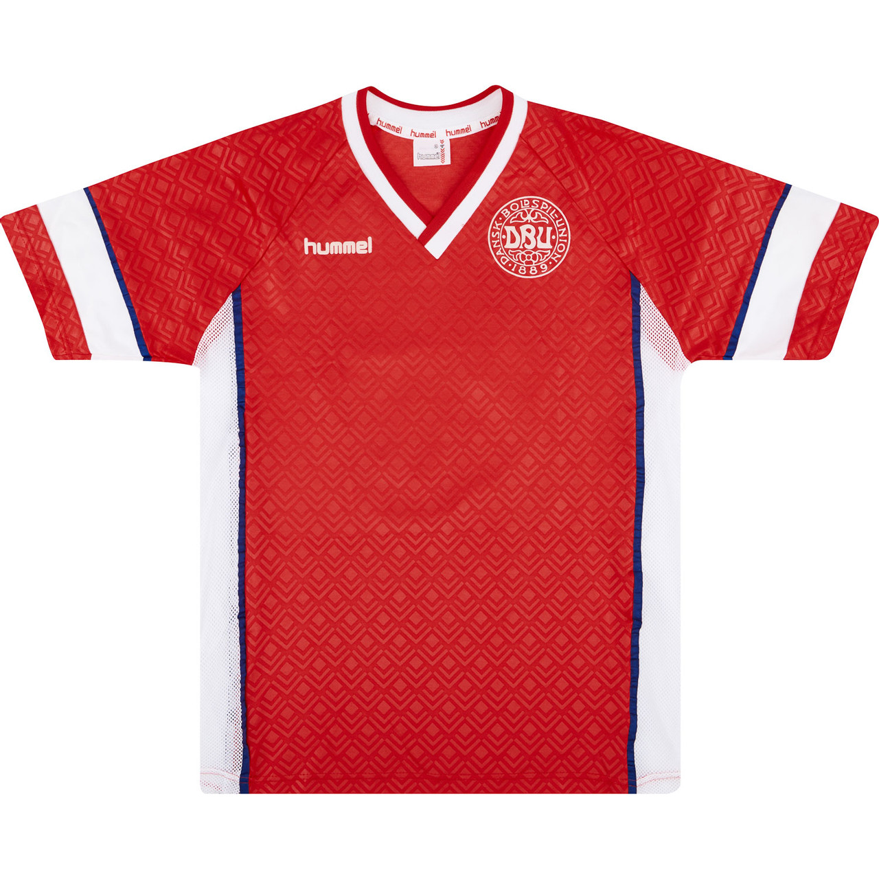 Denmark 1990-92 Match Issue Home Shirt #denmark #matchworn #shirtcollector