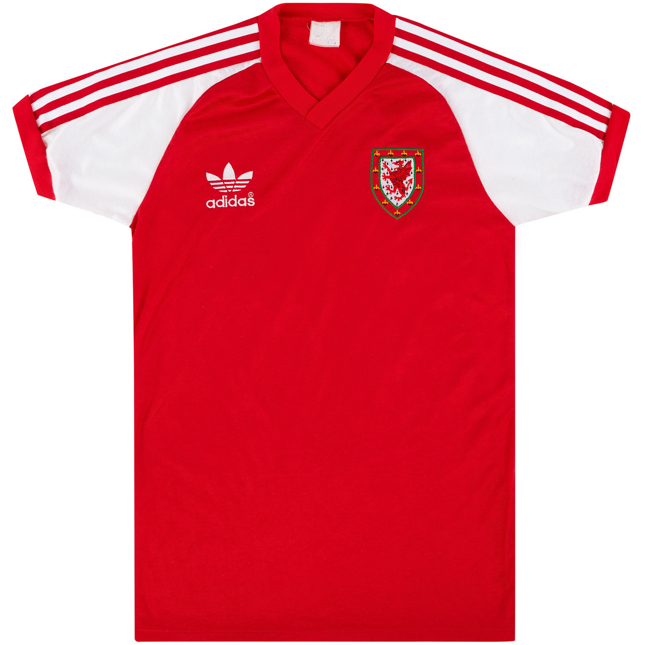 Wales 1980 Match Worn Home Shirt #Wales #matchworn #shirtcollector