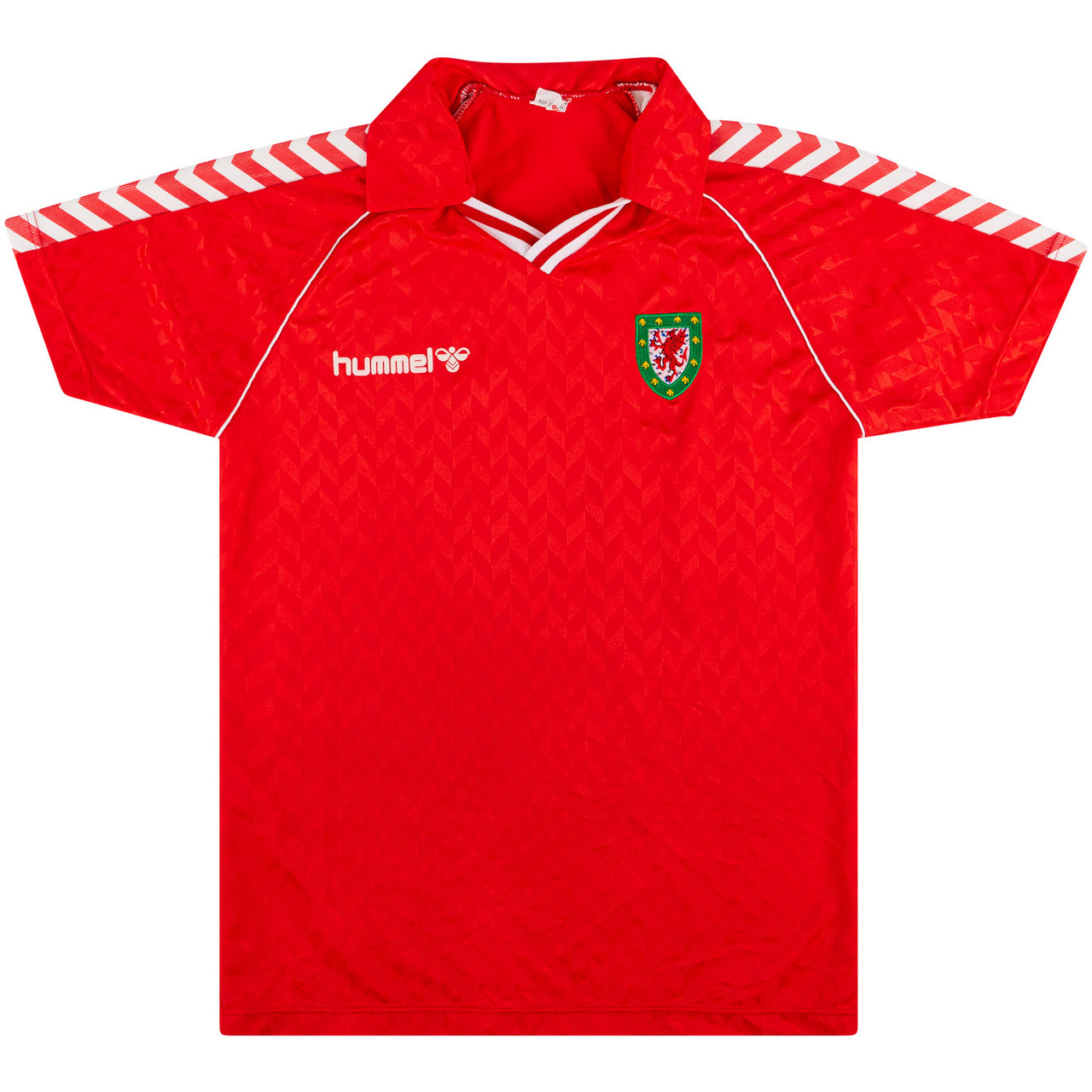 Wales 1987 Match Worn Home Shirt #wales #matchworn #shirtcollector