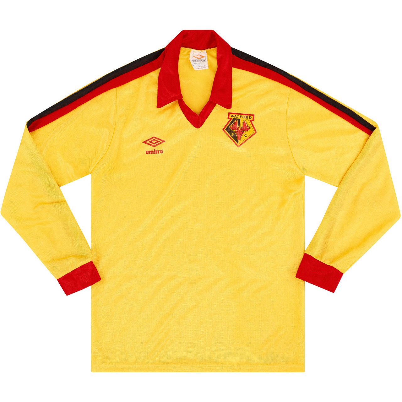 Watford 1979-82 Home Shirt #Watford #Watfordfc #shirtcollector