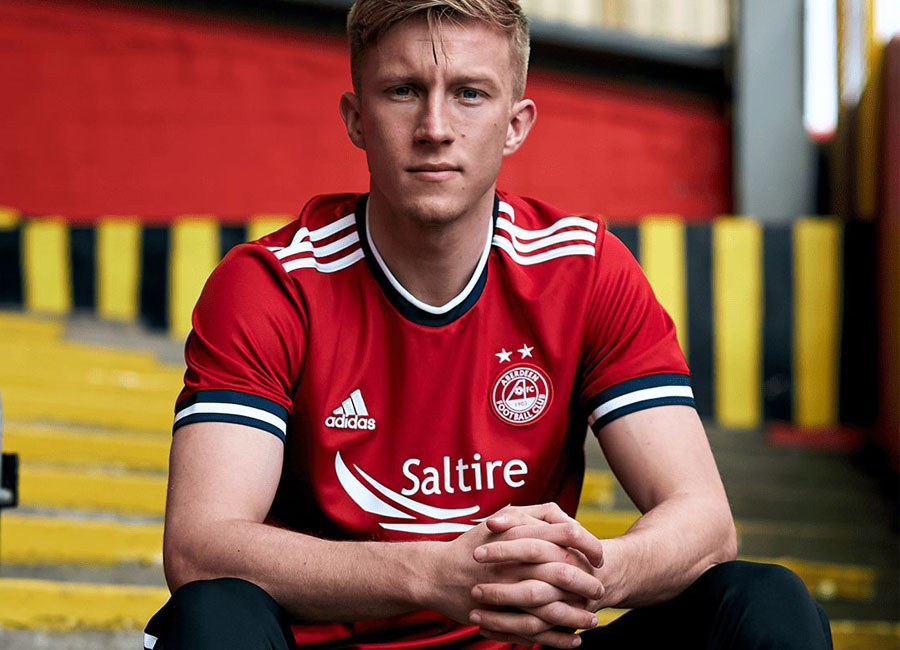 Aberdeen 2021-22 Adidas Home Kit #Aberdeen #Aberdeenfc #StandFree #adidasfootball