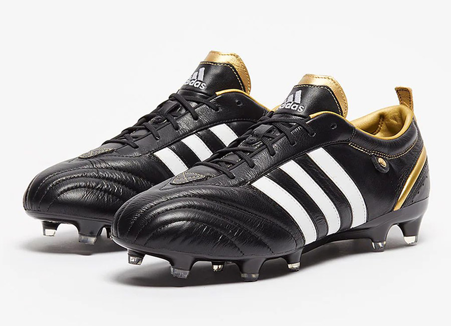 Adidas adiPURE FG Legends - Core Black / Zero Metallic / Gold Metallic #adidasfootball #footballboots