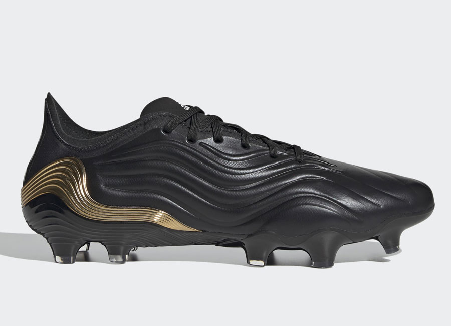 Adidas Copa Sense.1 FG Superlative - Core Black / Cloud White / Gold Metallic #footballboots #adidasfootball