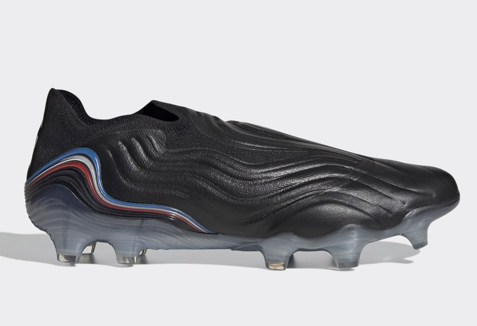 Adidas Copa Sense+ FG Edge of Darkness - Core Black / Cloud White / Blue Rush #footballboots #adidasfootball