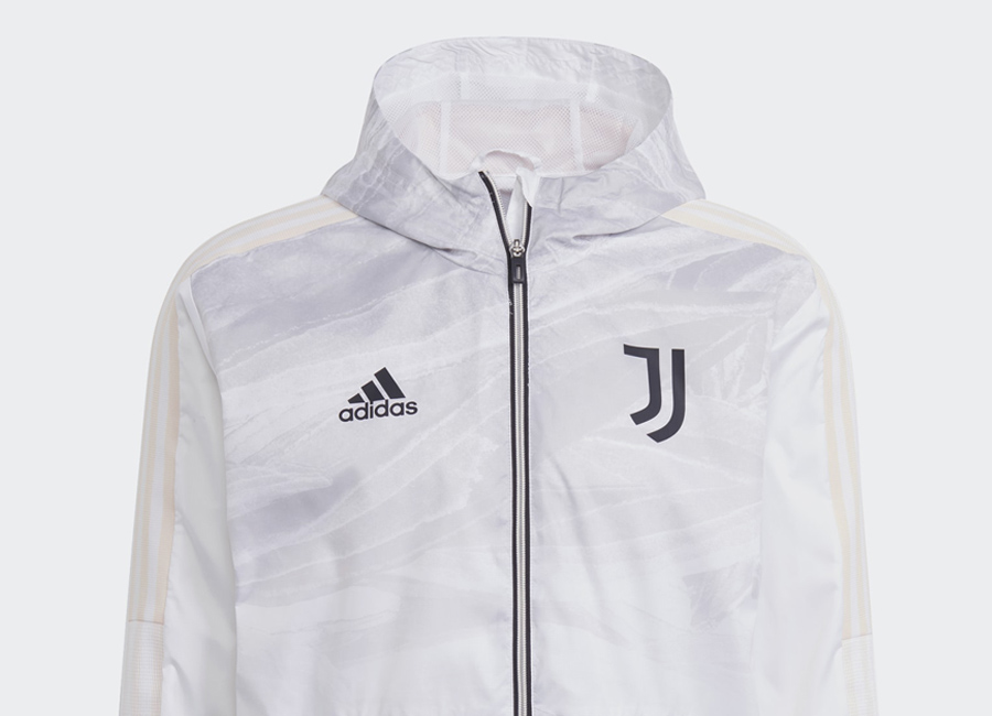Adidas Juventus Windbreaker - White / Pink Tint #juve #juventus #adidasfootball