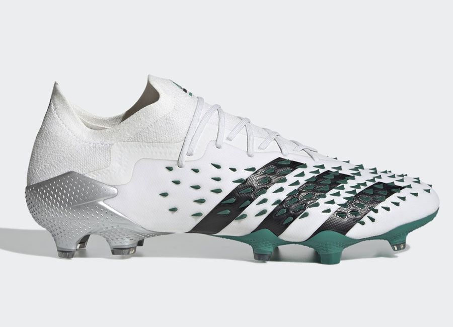 Adidas Predator Freak.1 FG Equipment - Crystal White / Core Black / Sub Green #footballboots #adidasfutbol #adidasfootball