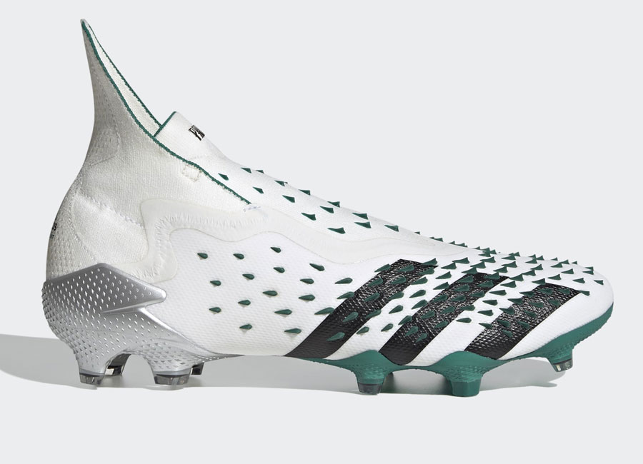Adidas Predator Freak+ FG Equipment - Crystal White / Core Black / Sub Green #footballboots #adidasfutbol #adidasfootball