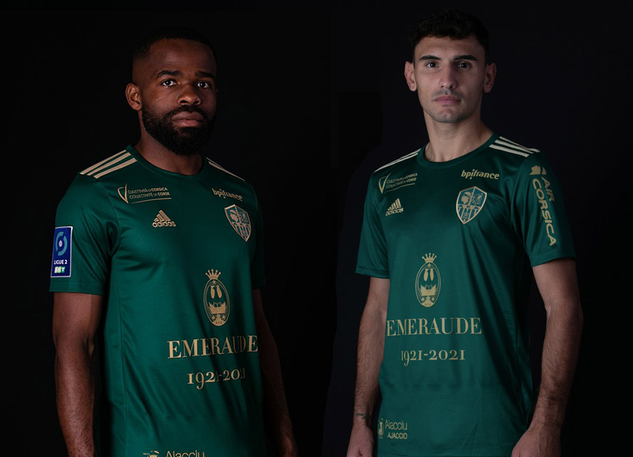 Ajaccio 2021 Adidas Emeraude Shirt #OrsuEternu #ACAjaccio #adidasfootball