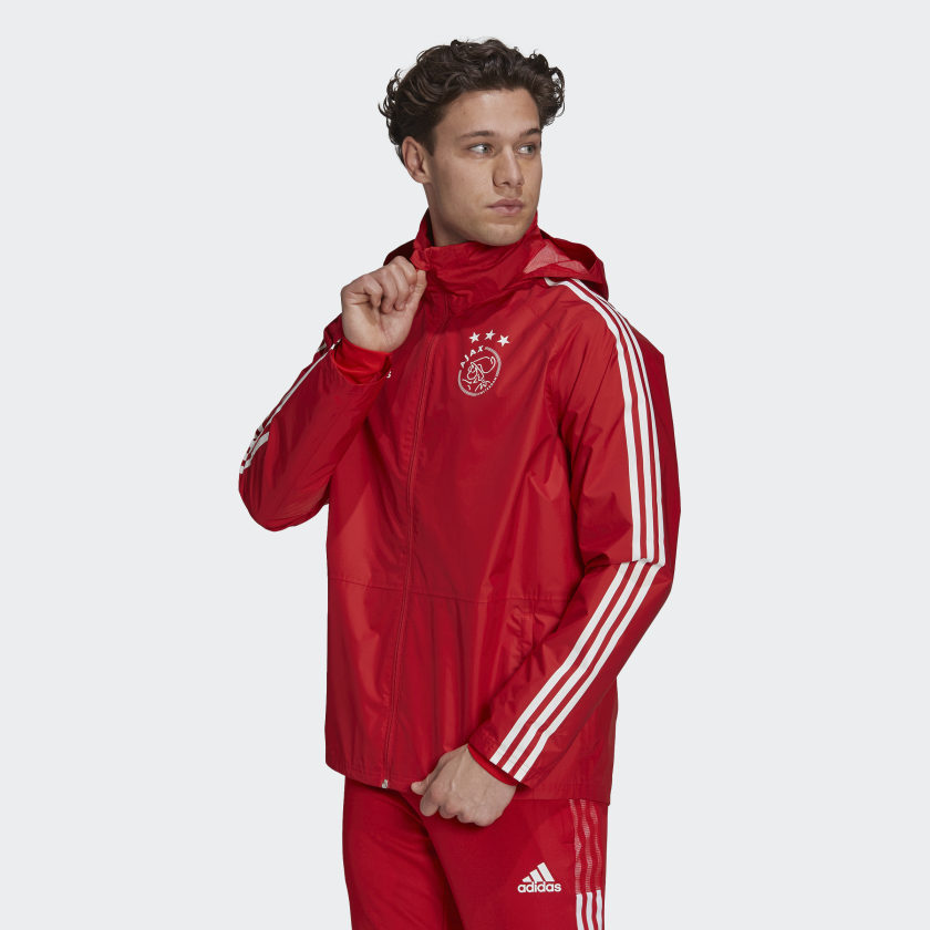 Ajax Amsterdam 21/22 Condivo Storm Jacket - Team Collegiate Red