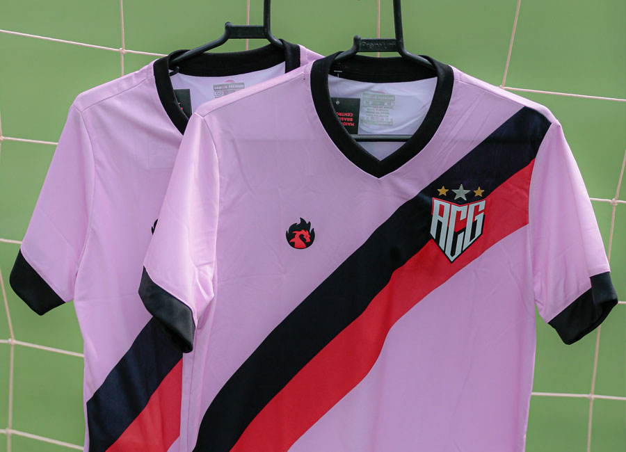 Atlético Goianiense 2021 Pink October Shirt #OutubroRosa #Dragão #AtléticoGoianiense