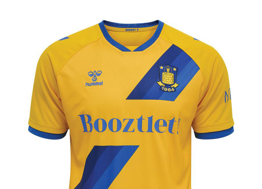 Brøndby 2021-22 Hummel Europa Shirt #Brøndby #Brøndbyif #sharethegame
