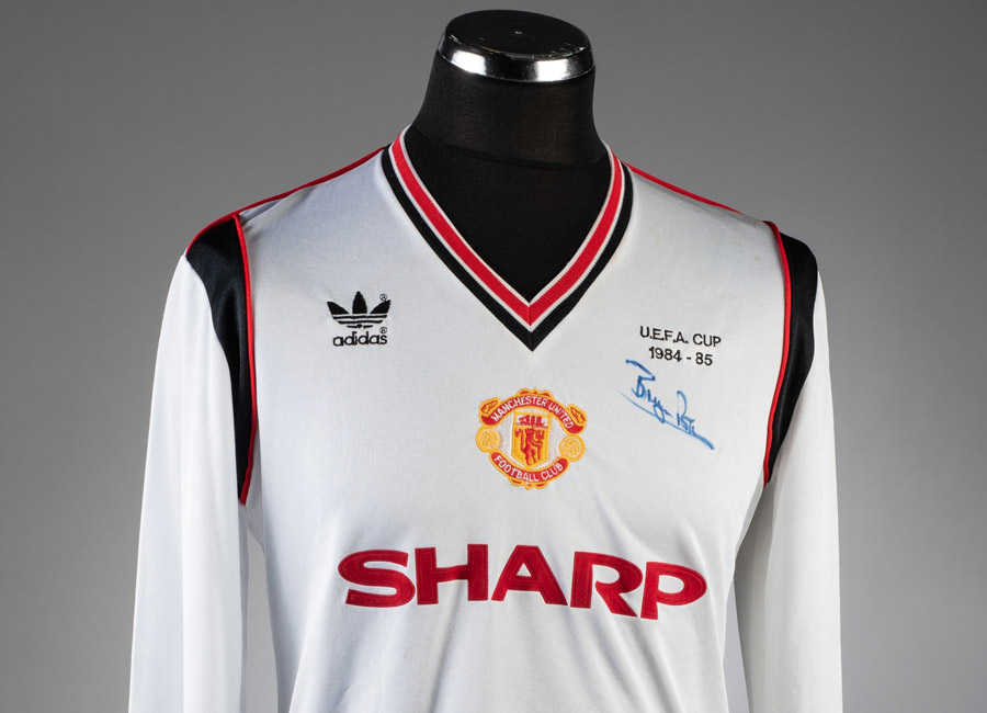 Going, Going, Gone - Bryan Robson's Manchester United 1984-85 UEFA Cup Jersey